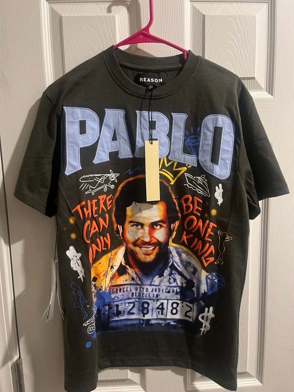 Reason Clothing Pablo Graphic T-Shirt Size M
